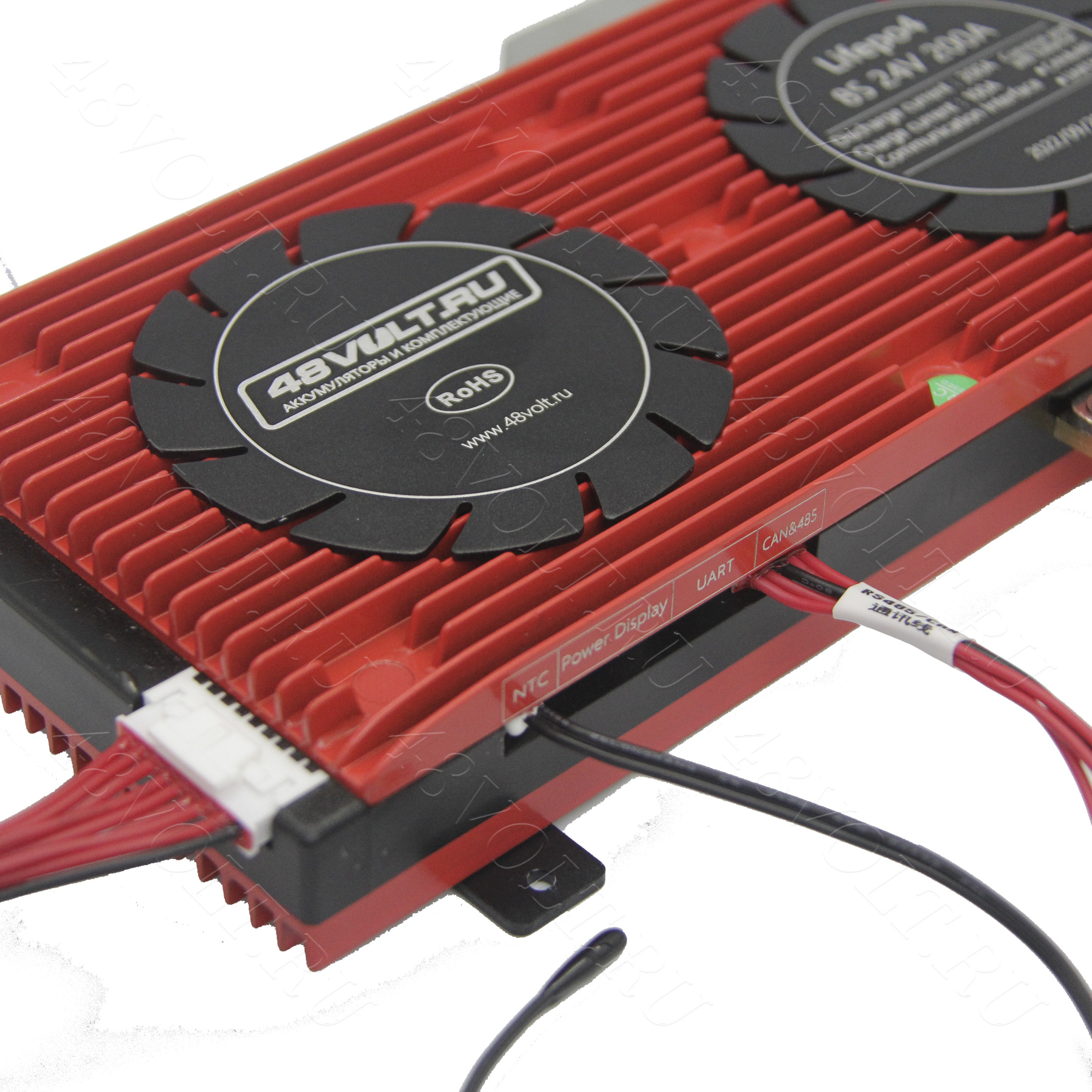 BMS LiFePO4 SMART 8s 24v 200A common port